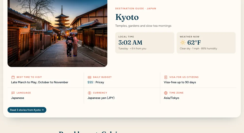Destination Guide