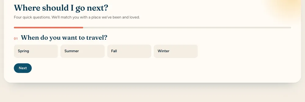 Where Should I Go? Quiz